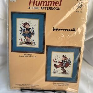 Hummel Alpine Afternoon Bashful The Globetrotter Cross Stitch Kit 84039 Sealed